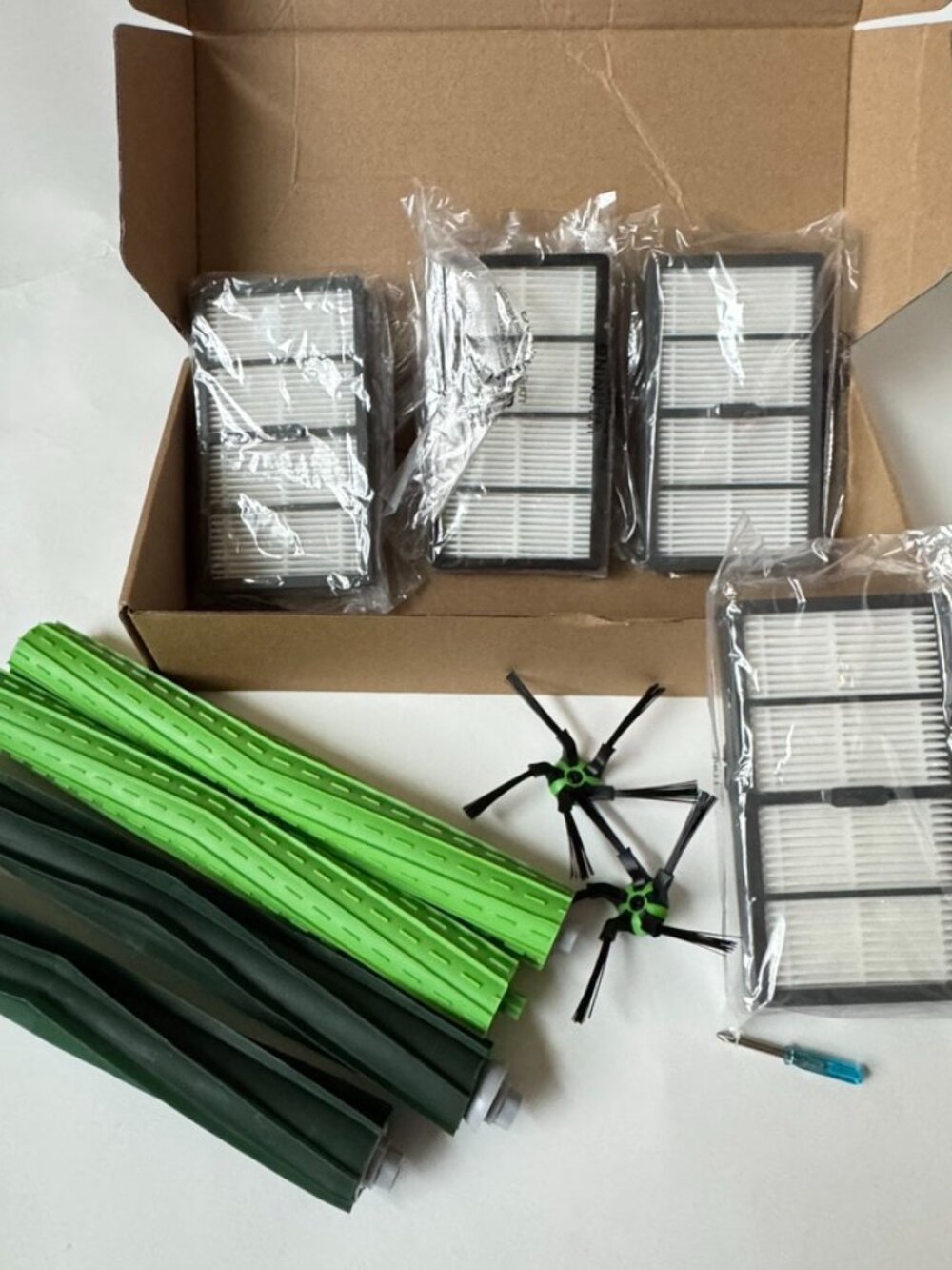 Replacement Parts iRobot Roomba Robot Vacuum Cleaner Filter Side Brush Roller